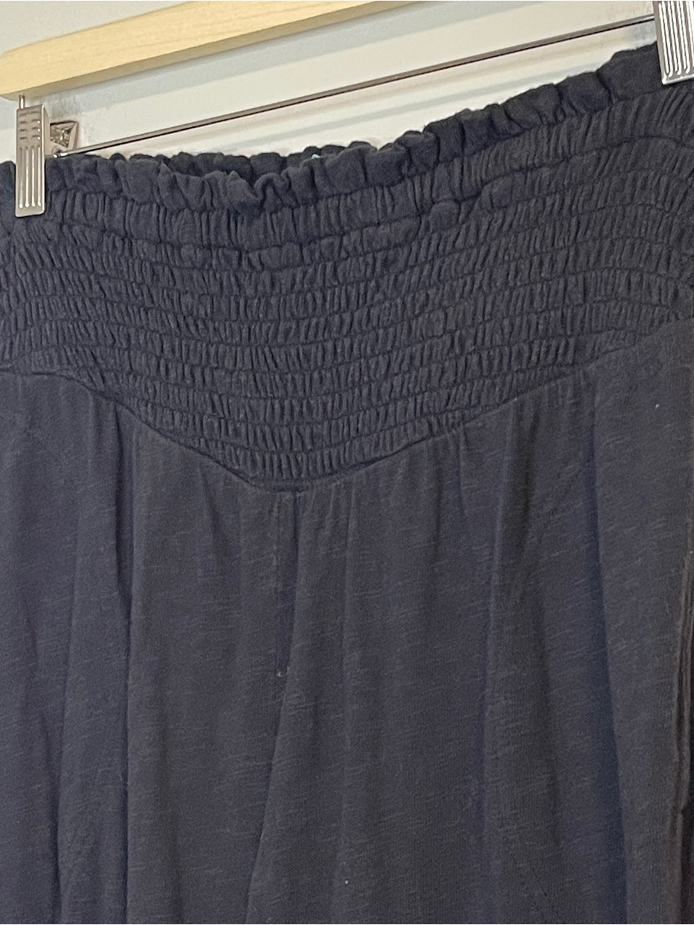 FP Beach Black Wide-Leg Pull-On Pants with Button Hem - Picture 2 of 7